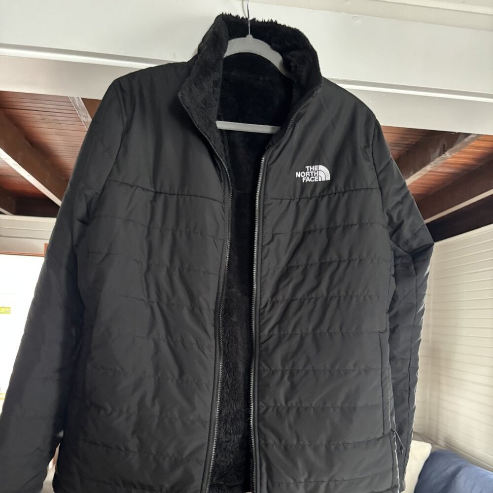 The North Face - Women’s Mossbud Reversible Jacket, Black - RARE!!!
